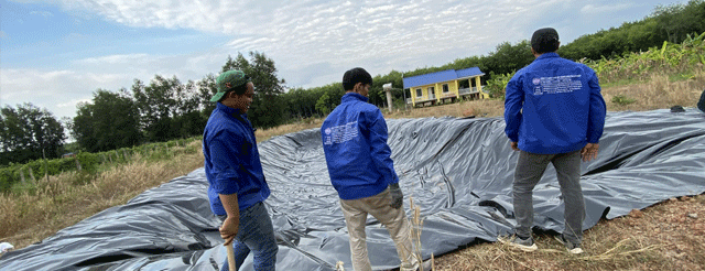 Giá bạt lót ao nuôi cá