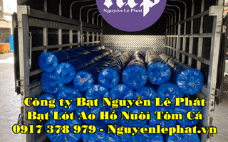 Bạt trải ao hồ hdpe 0.75mm