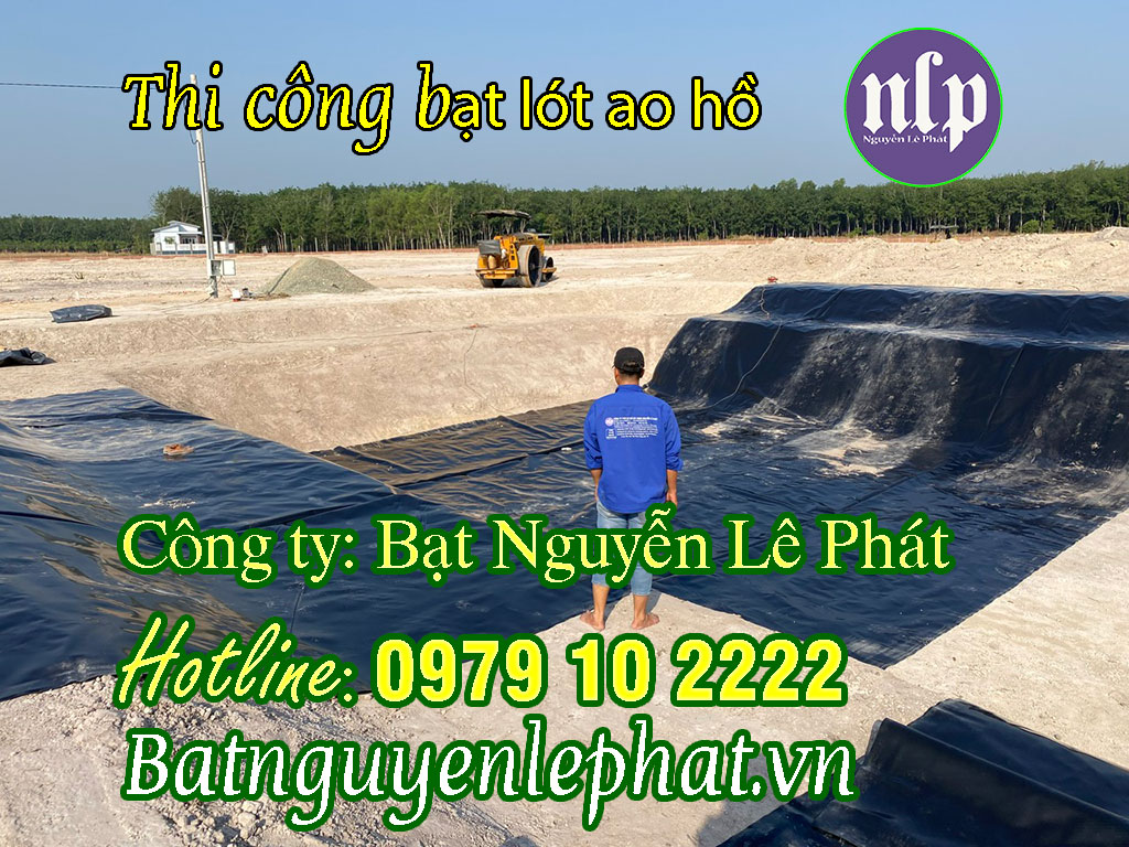 Bạt nhựa HDPE lót ao hồ Tôm ở TPHCM