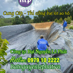 Bạt Lót Ao Hồ Chứa Nước Tại Định Quán