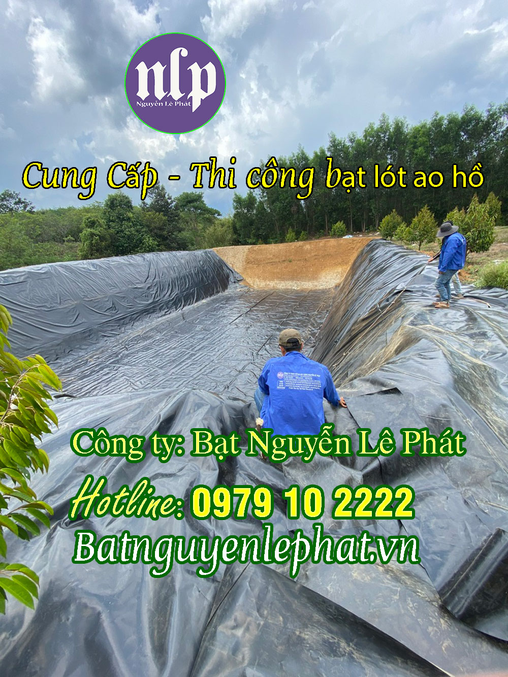 Bạt Lót Ao Hồ Chứa Nước Tại Định Quán