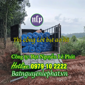 Bạt Lót Ao Hồ Chứa Nước HDPE Nuôi Cá Tôm tại Bắc Kạn