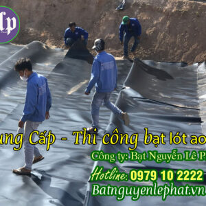 Bạt nhựa HDPE lót ao hồ tại TPHCM