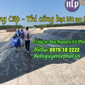 Bạt lót hồ chứa nước HDPE 0,5mm Đồng Phú