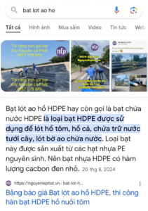 Bạt HDPE 0.5mm giá bao nhiêu?