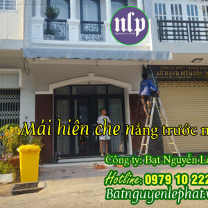 Bạt Mái Hiên Che Nắng Quay Tay