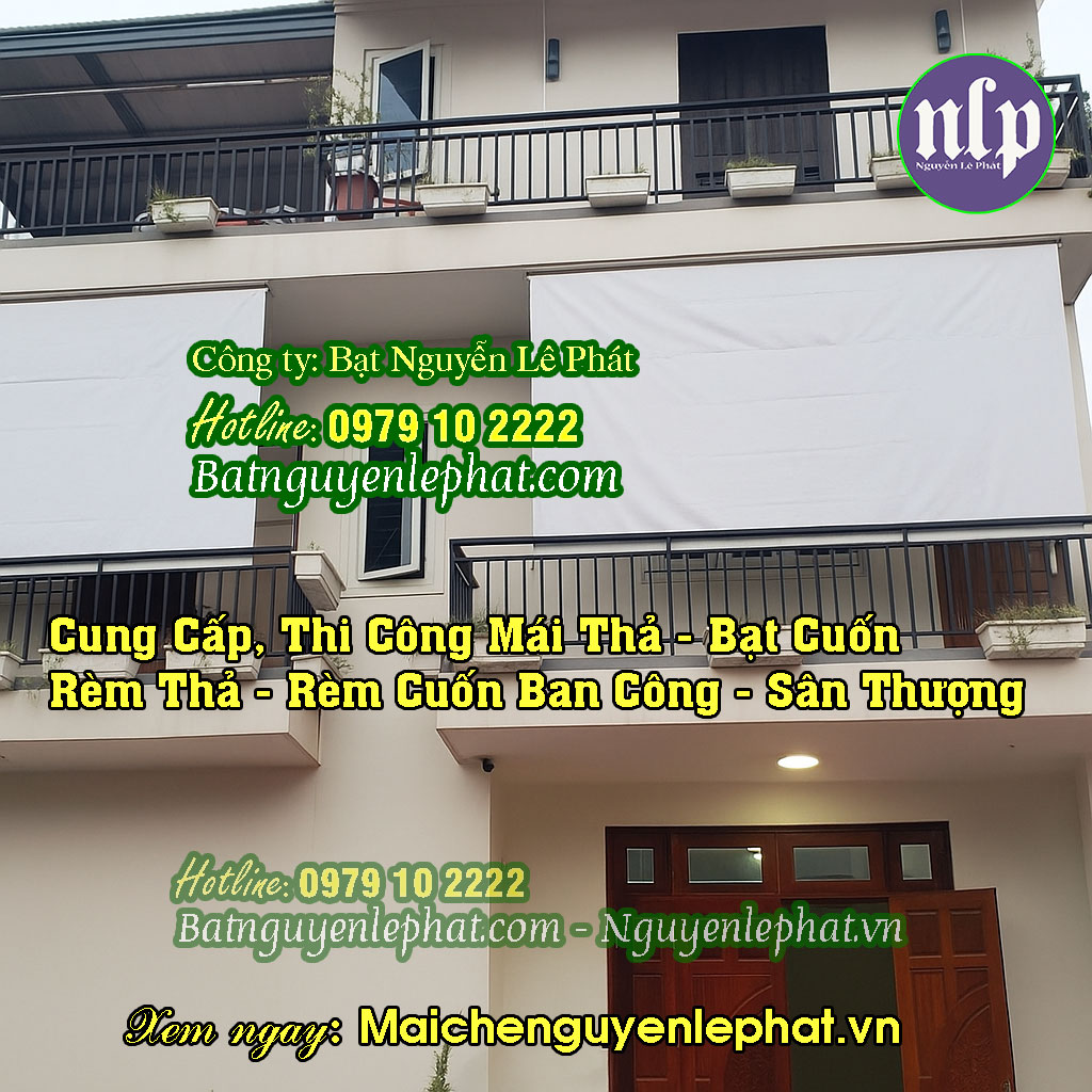 Rèm che nắng ban công Rèm che nắng ban công