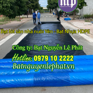 Bạt lót sàn nhà nuôi yến
