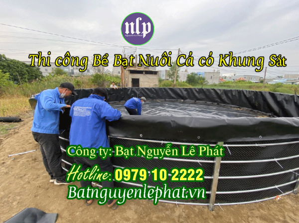 Bạt Nhựa HDPE Lót Ao Hồ Chứa Nước Nuôi Cá Tại Cát Lái, Quận 2, TPHCM