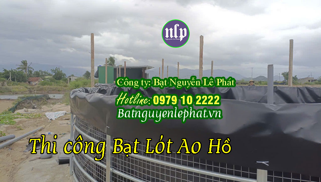 Bạt Lót Ao Hồ Hạ Long, Bạt Nhựa HDPE Lót Hồ Nuôi Cá Tôm tại Quãng Ninh