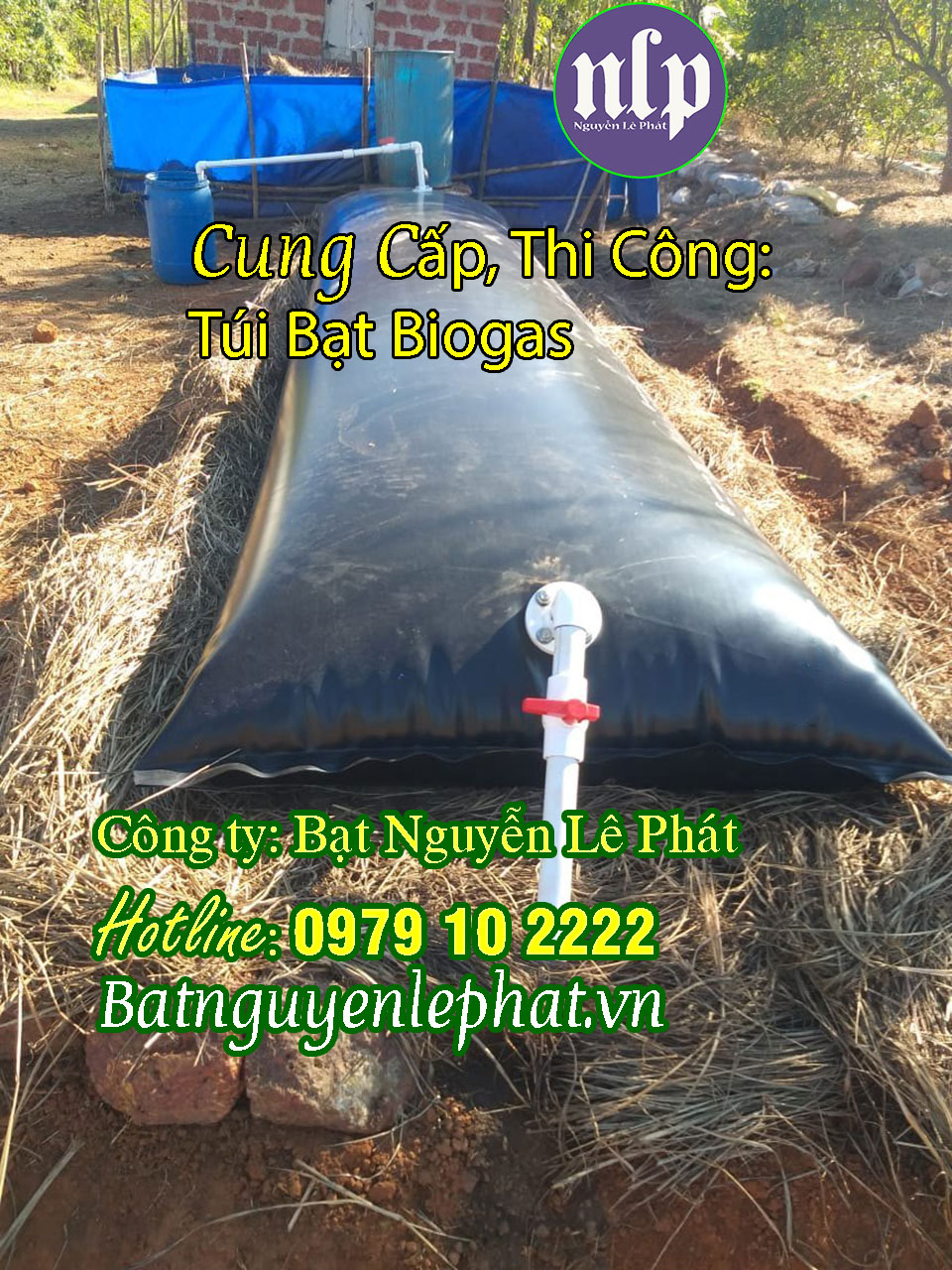 Hình ảnh túi biogas HDPE