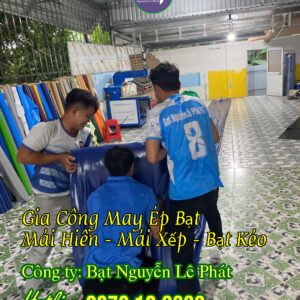 May Ép Bạt Mái Hiên Mái Xếp, May Bạt Kéo Che Nắng Mưa Ngoài Trời Tại Trà Vinh