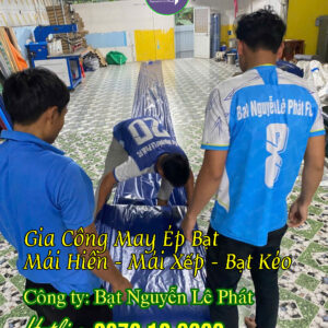 May Bạt Mái Hiên Mái Xếp Bến Cát, May Bạt Kéo Che Nắng tại Bến Cát