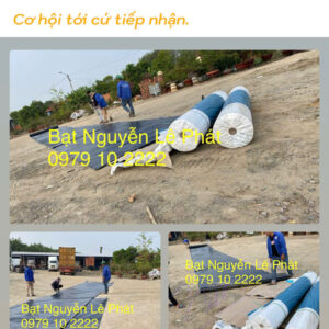 Bạt Lót Ao Hồ Chứa Nước Ngọt, Trữ Nước Tưới Cây Tại Quảng Phú, Huyện Cư M'gar