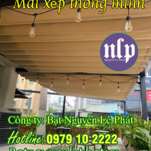 Lắp Đặt Mái Che , Bạt Xếp Di Động Che nắng tại Vĩnh Cửu - Đồng Nai giá rẻ
