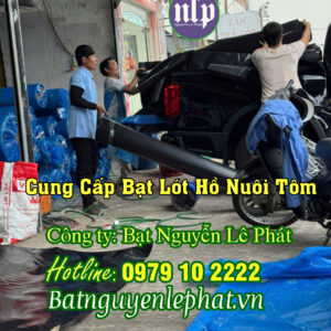 Bạt Nhựa HDPE 0.5mm Lót Ao Hồ Chứa Nước tại Ninh Bình