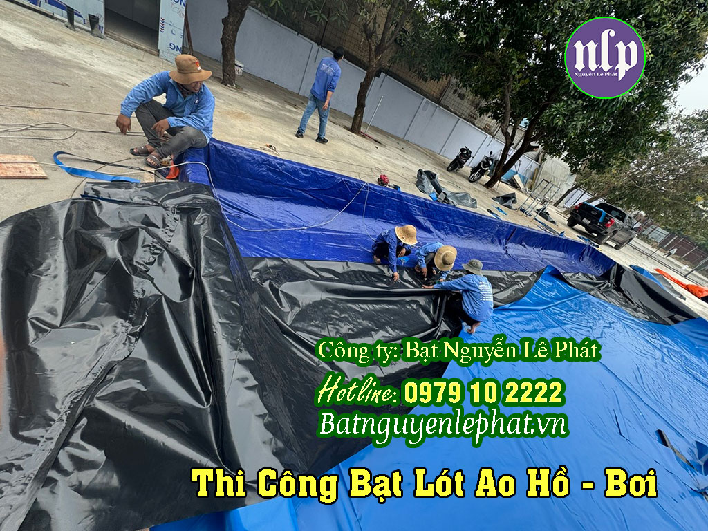 Bạt Nhựa Lót Hồ HDPE chống thấm chứa nước tại Gia Lai, Giá Rẻ
