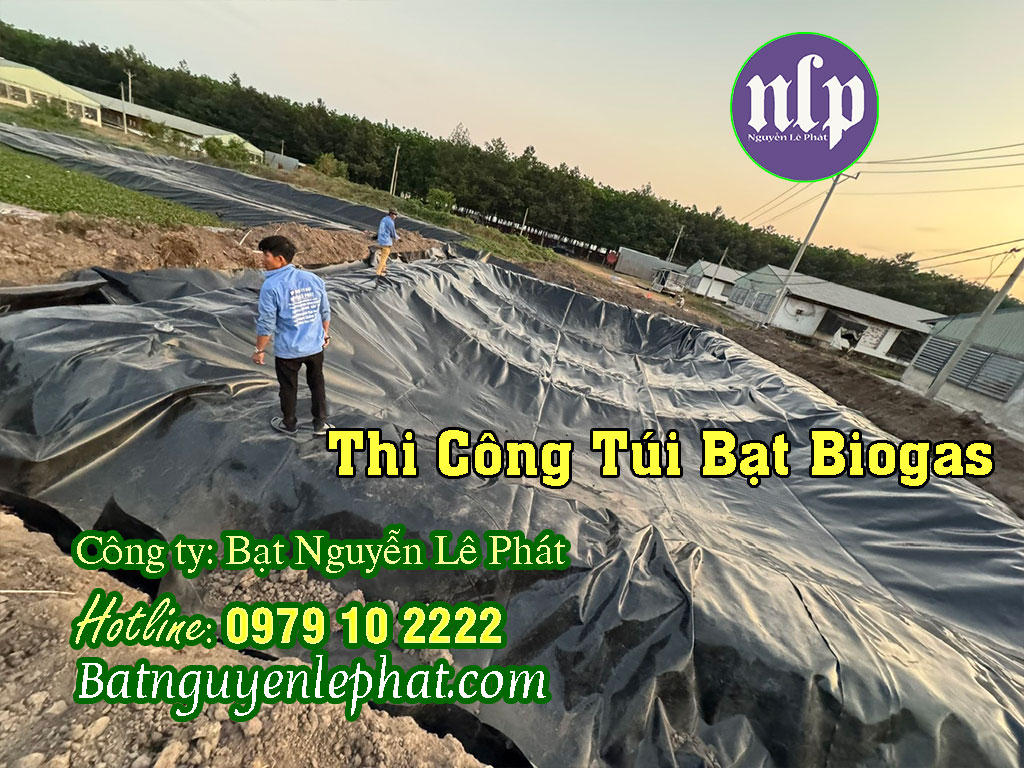 Giá Thi Công Lắp Đặt Túi Biogas Trang Trại Heo Tại Thống Nhất, Đồng Nai Túi Biogas tại Lộc Ninh