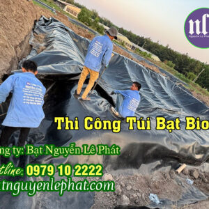Túi Bạt Chứa Khí Làm Biogas Hộ Gia Đình Nuôi Vịt Tại Phú Giáo