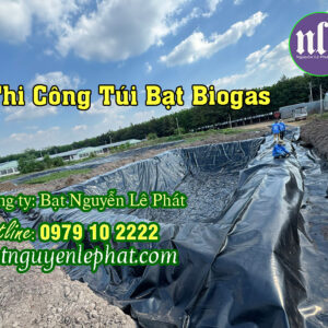 Túi biogas Xử Lý Chất Thải Nuôi Heo, Gà Vịt tại Bù Đăng Bù Đớp Gia Mập