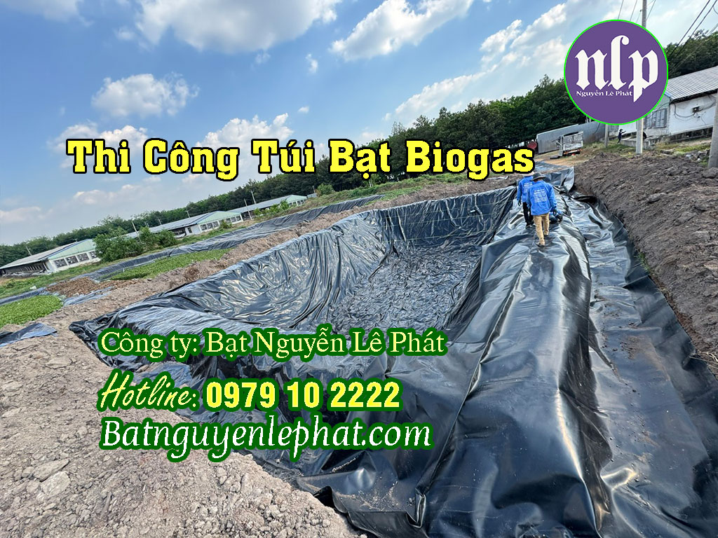 Thi Công Túi Biogas Trang Trại Heo Tại Thống Nhất, Đồng Nai Túi Biogas tại Thống Nhất, Đồng Nai