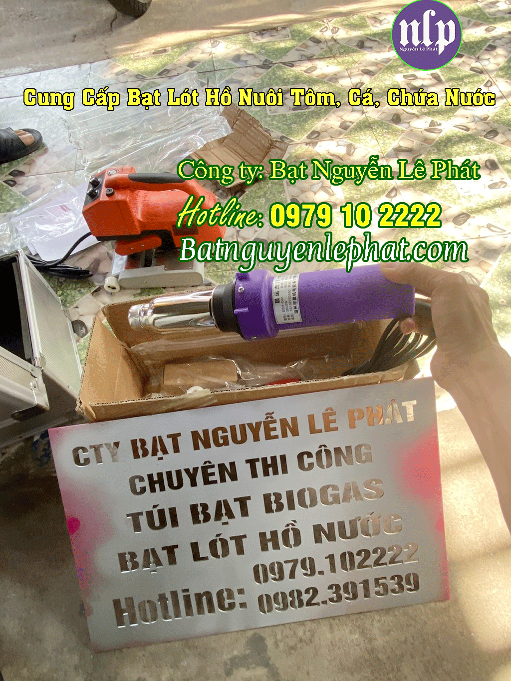 Thi công Bạt Lót Ao Hồ Nuôi Cá Tại Cây Số 9, Đồng Xoài