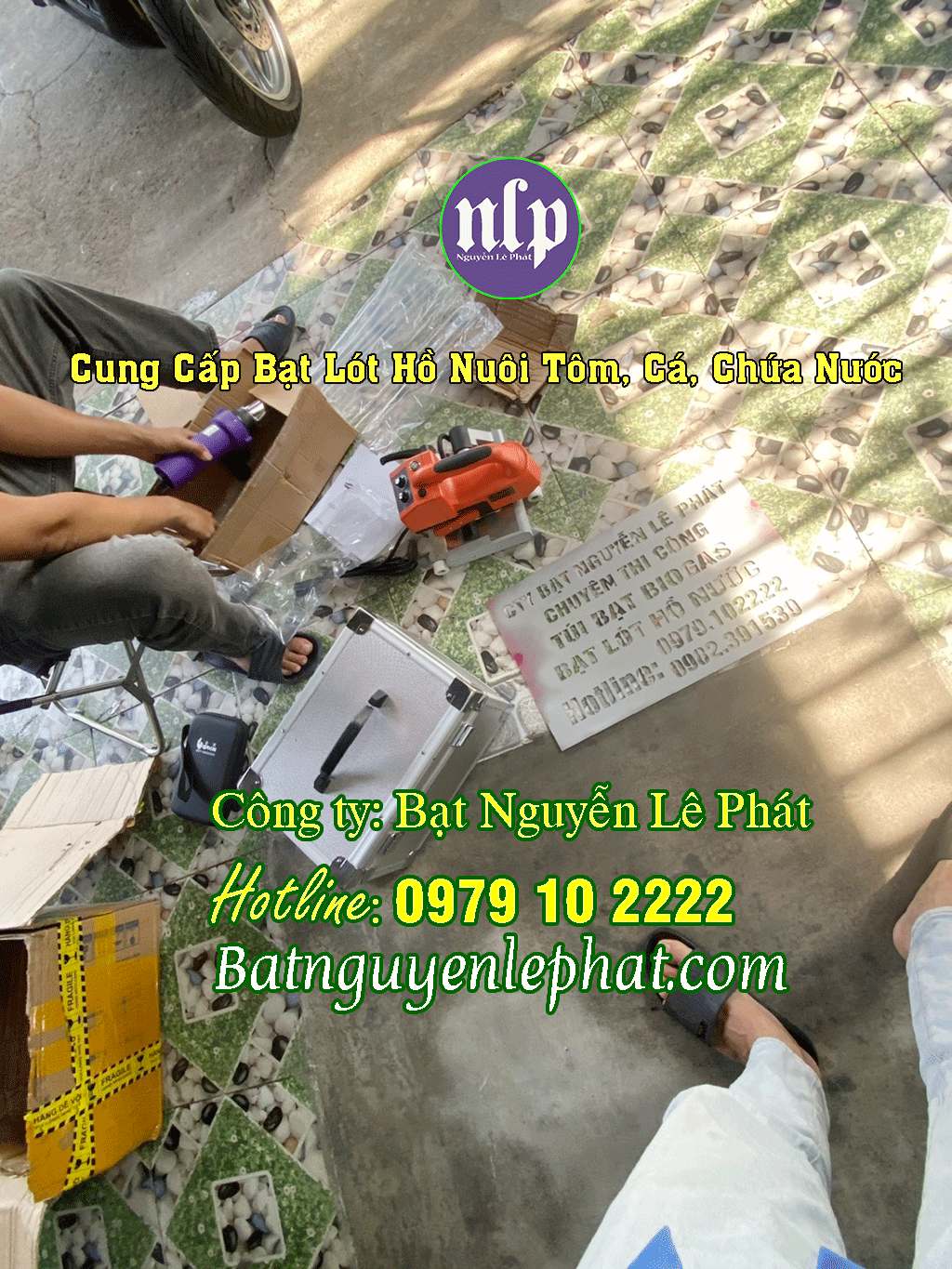 Cung Cấp Bạt Lót Ao Hồ Nuôi Cá Tại Cây Số 9, Đồng Xoài