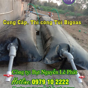 Túi Biogas Trang Trại Vịt Heo Lợn tại Phú Thọ , Giá rẻ
