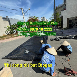 Thi Công Túi Biogas Trang Trại Heo Tại Thống Nhất, Đồng Nai