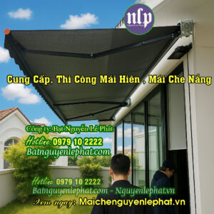 Bạt che nắng quay tay