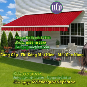 Bạt che nắng quay tay