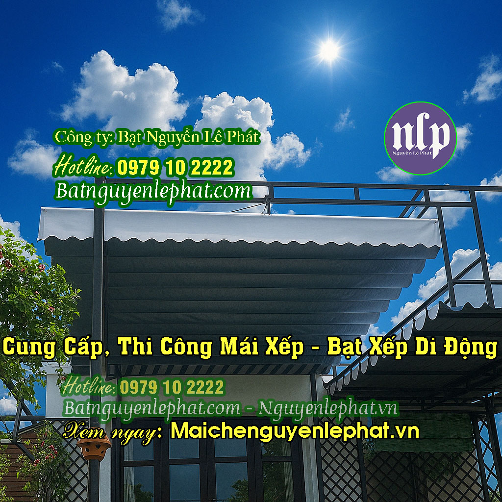 sửa chữa bạt mái che di động Biên Hòa