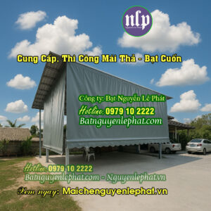 Bạt mái thả tự cuốn