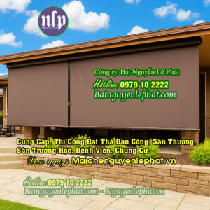 Bạt thả ban công sân thượng