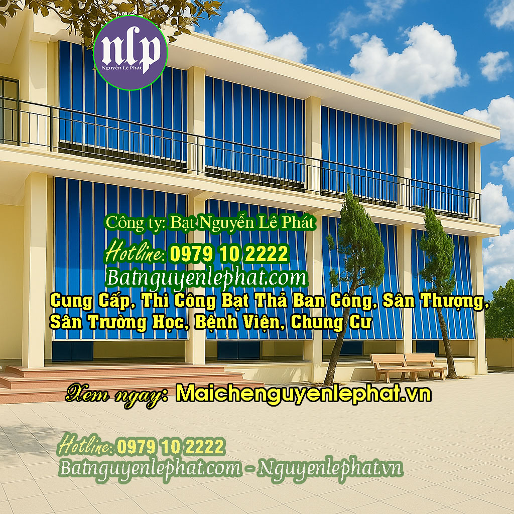 Bạt thả ban công sân thượng