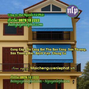 Bạt thả che nắng mưa ngoài trời