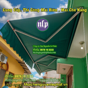 Mái hiên mái che nắng mưa trước nhà