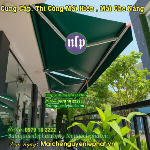 Mái hiên mái che quay tay