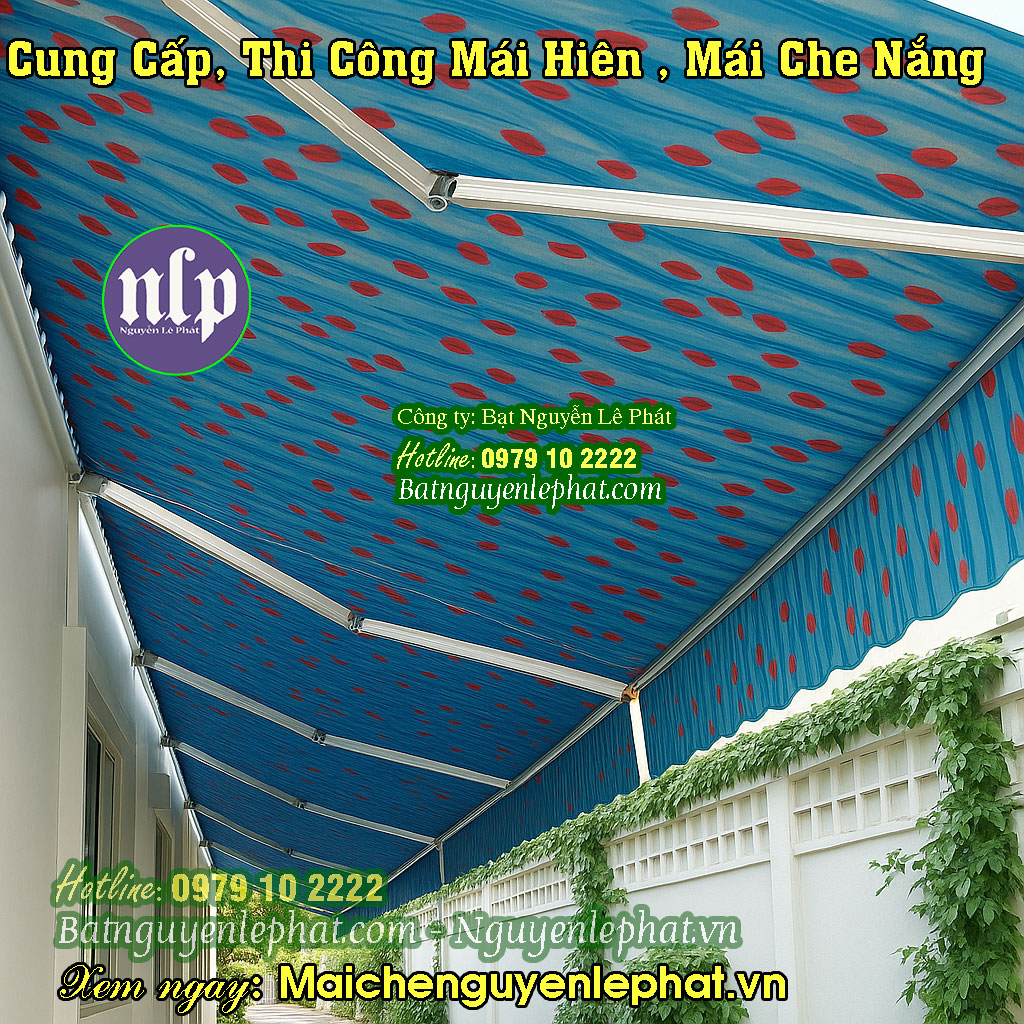 Mái hiên mái che tay quay