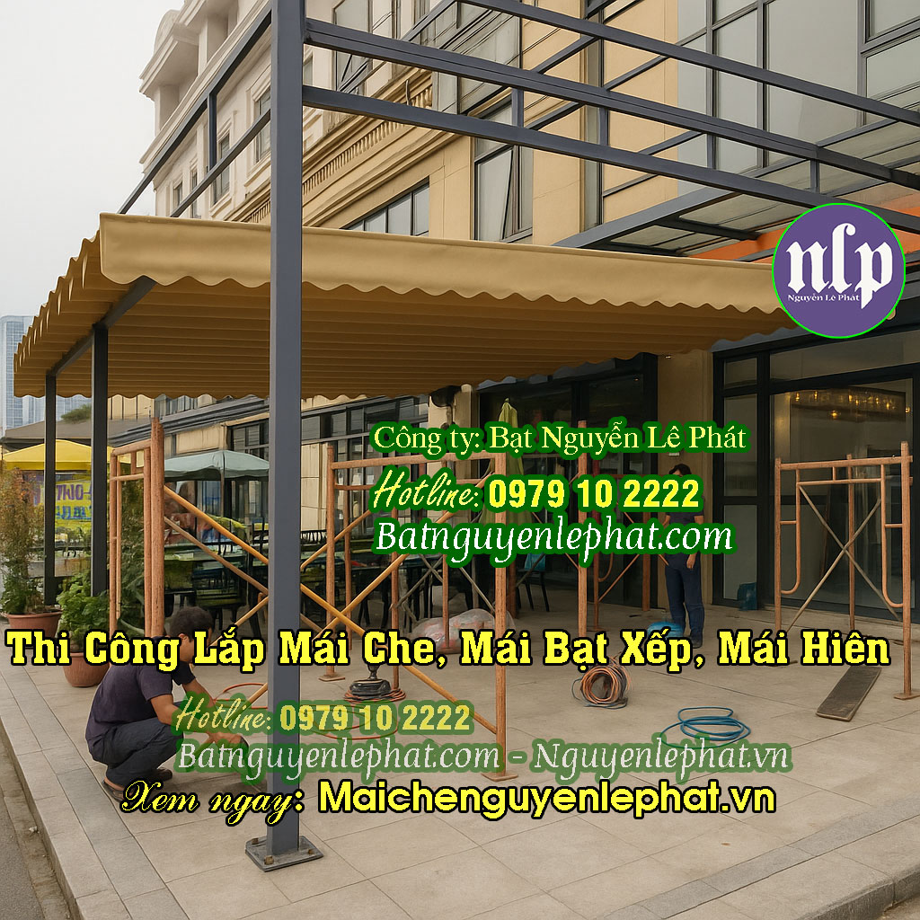 Lắp Bạt Mái Hiên Quay Tay Bao Nhiêu Tiền Tại TP Thủ Đức HCM