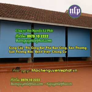 Rèm bạt che nắng mưa ban công sân thượng