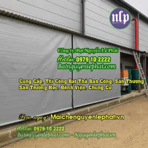 Giá làm bạt che nắng tự cuốn