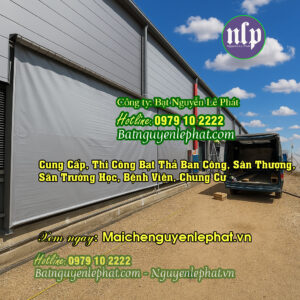 Giá làm bạt che nắng tự cuốn