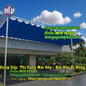 Thi công bạt xếp
