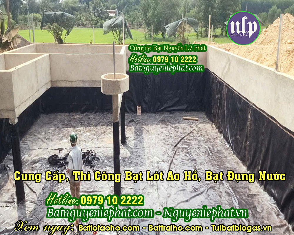 Bạt chứa nước ao hồ