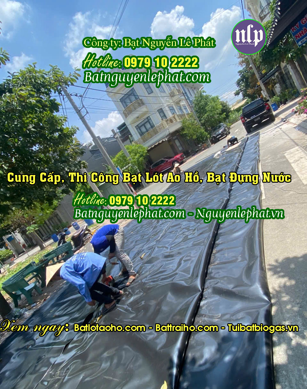 Bạt HDPE Nuôi Cá – Nuôi Ốc Tại Phú Giáo