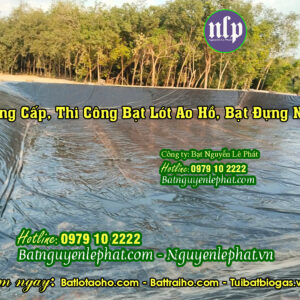 Bạt chứa trữ nước