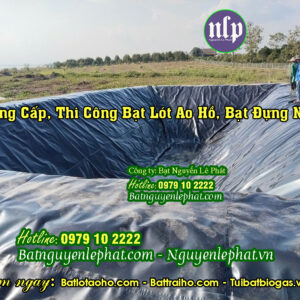 Bạt làm hồ tưới