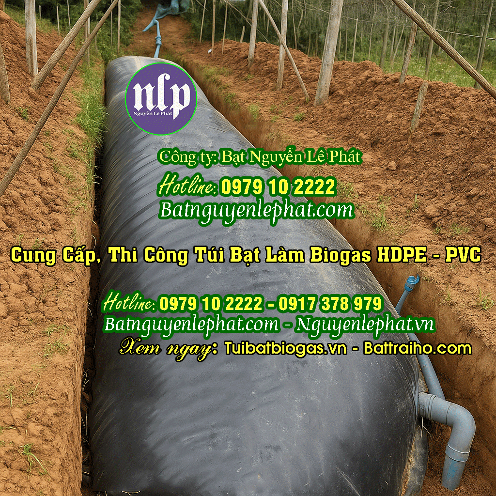 Túi biogas chuyên dụng tại Đồng Tháp Túi biogas chuyên dụng tại Đồng Tháp