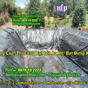 Bạt lót ao hồ chứa nước